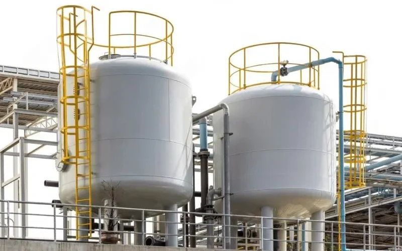 Propress Silindirik Dikey Tank